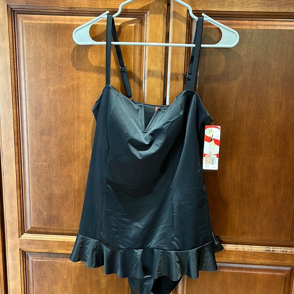 Spanx shaping one piece swim suit. Size 12